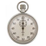 CWC, military interest open face stop watch, the case engraved D H S S _5460 1908 78, 50.5mm in