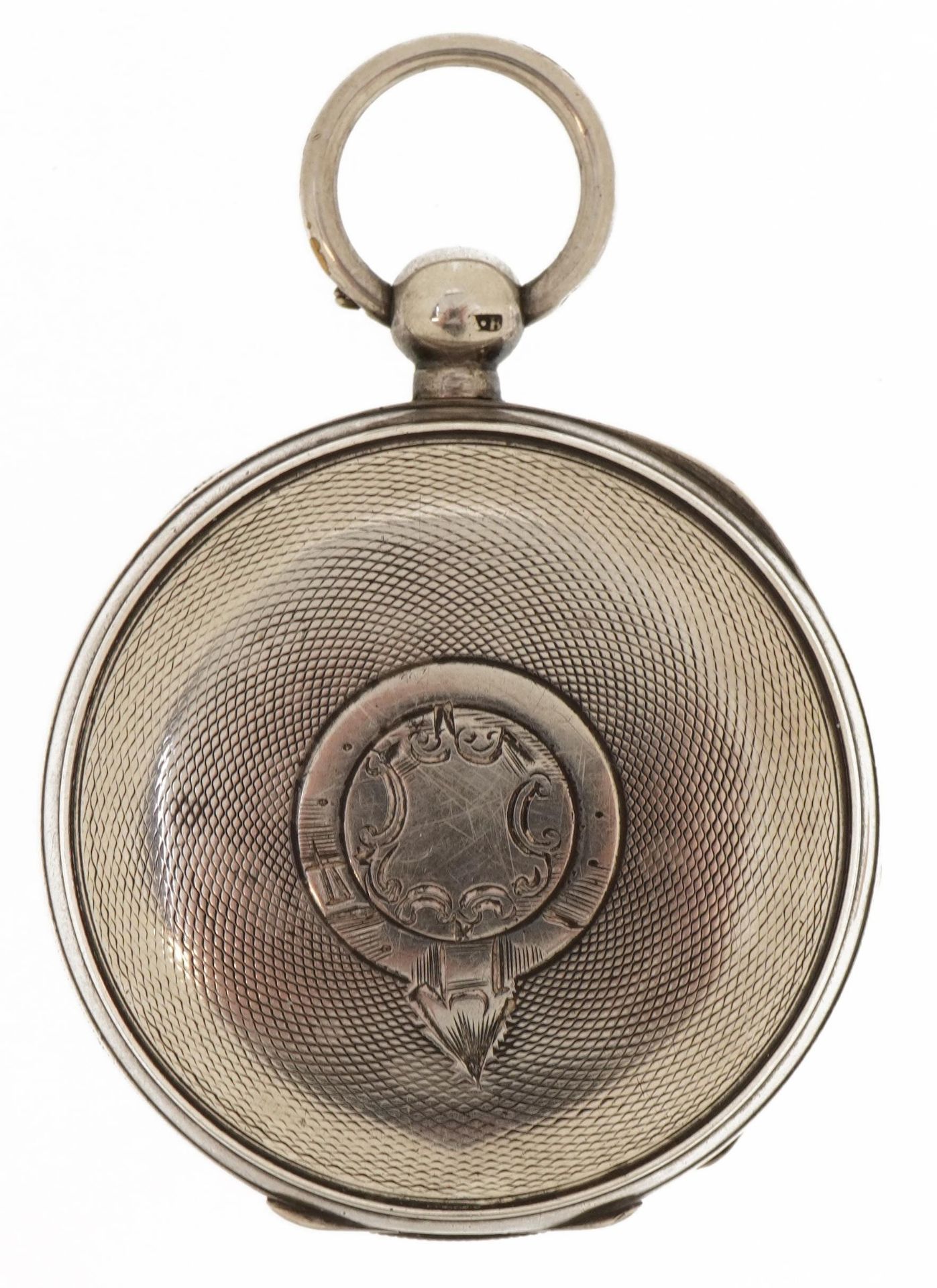 Waltham Mass, Victorian gentlemen's silver open face pocket watch with enamelled dial, Birmingham - Image 4 of 10