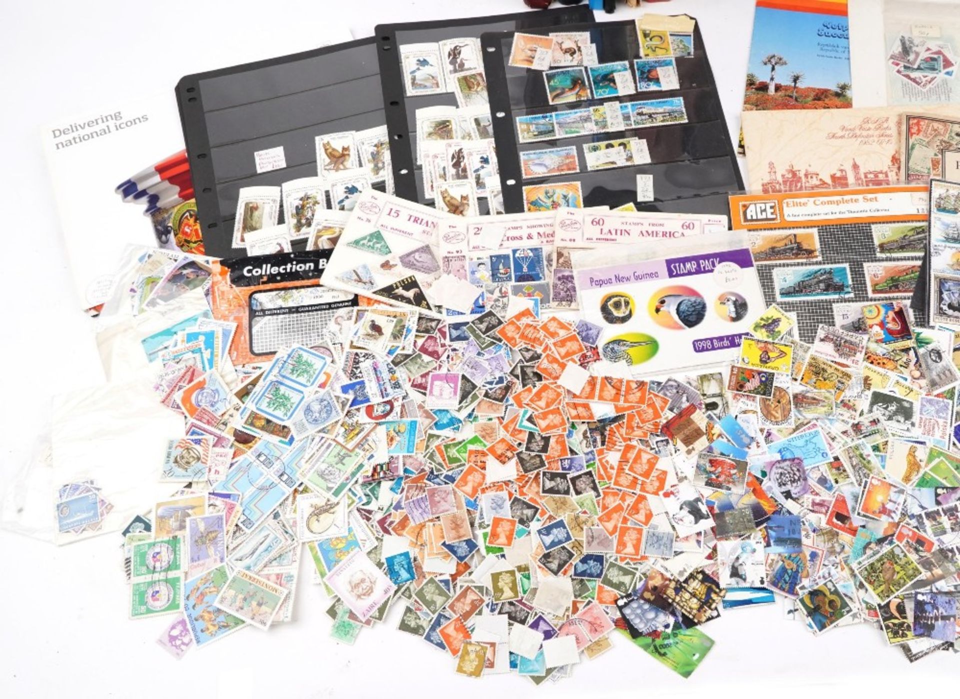 Collection of British and world stamps arranged in albums and files : For further information on - Bild 3 aus 17