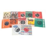 45rpm records including The Elton John Band, Sammy Davis, The Beatles, Slade and Cliff Richard : For