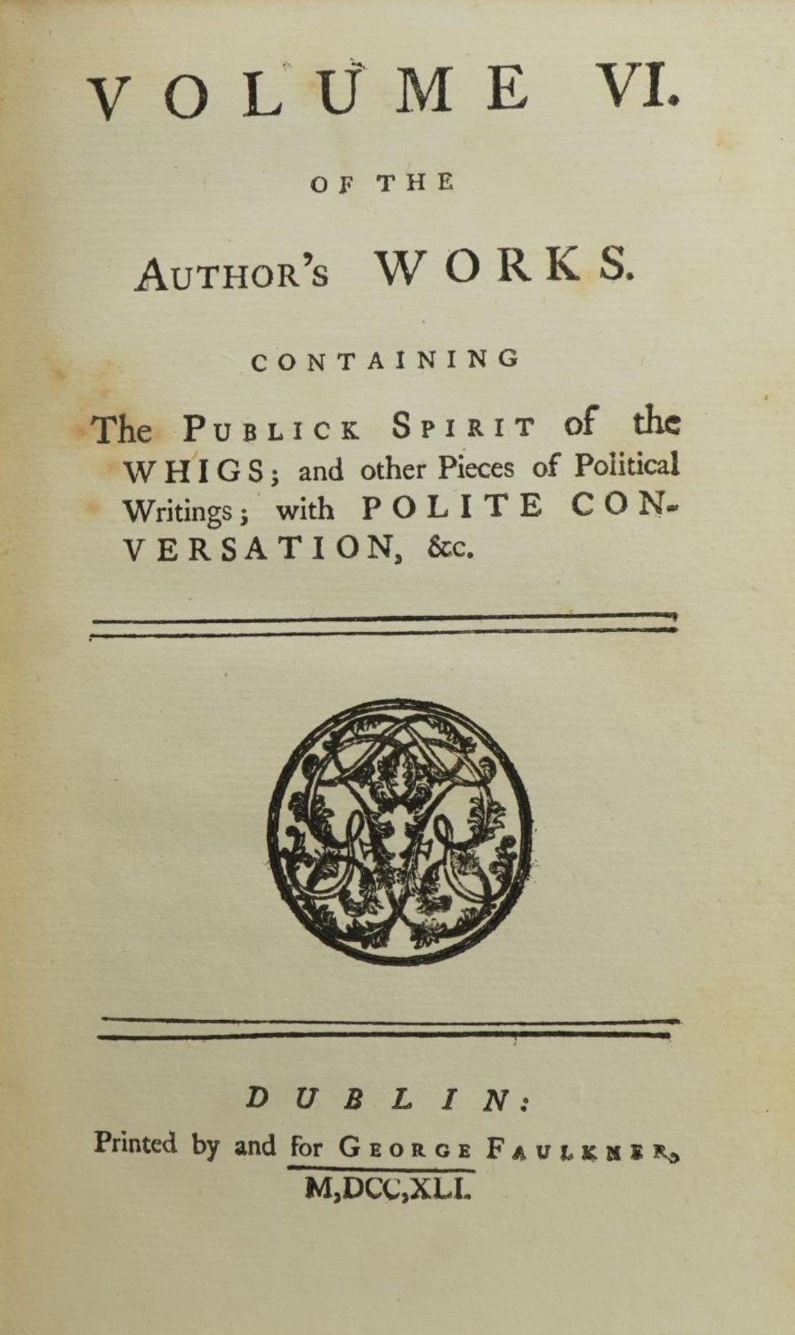 Six 18th century and later hardback books relating to Ireland including A New and Impartial - Image 2 of 3