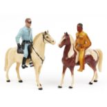 Vintage Lone Star toys including Lone Ranger and Tonto : For further information on this lot