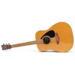 Yamaha wooden acoustic guitar model F-310 : For further information on this lot please visit