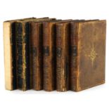 Six 18th century and later hardback books relating to Ireland including A New and Impartial