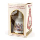 1981 Charles and Diana sealed Bell's whisky decanter with box : For further information on this