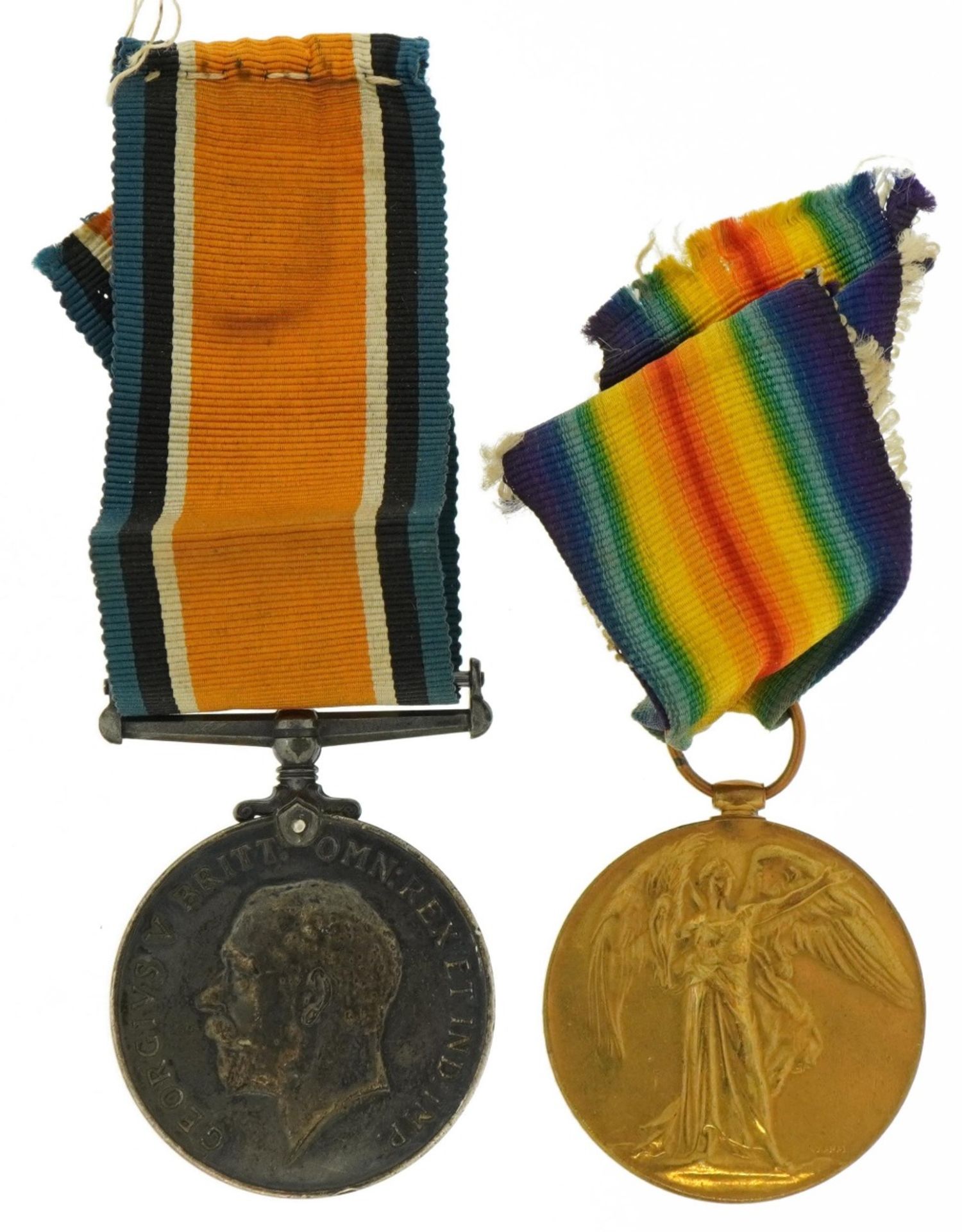 British military World War I pair awarded to 47526PTE.G.J.SADLER.NORTH'N.R. : For further - Bild 2 aus 7