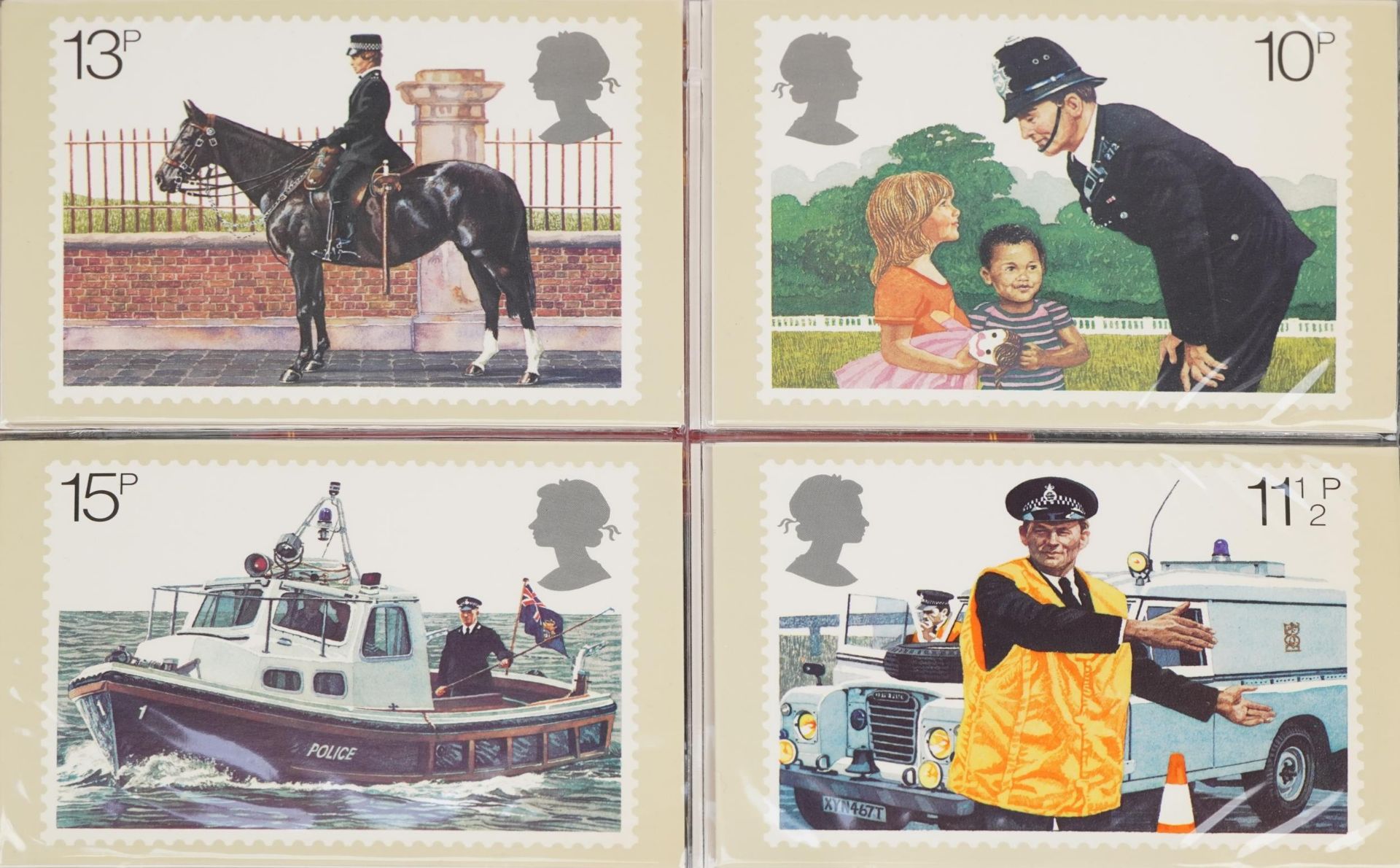 Collection of British P H Q cards arranged in four albums : For further information on this lot - Image 11 of 16