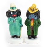 Two limited edition Carltonware Golly figures with certificates comprising Golly Dapper and Golly'