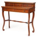 Grange, yew ladies writing desk/bureau, 85cm H x 89cm W x 36cm D : For further information on this