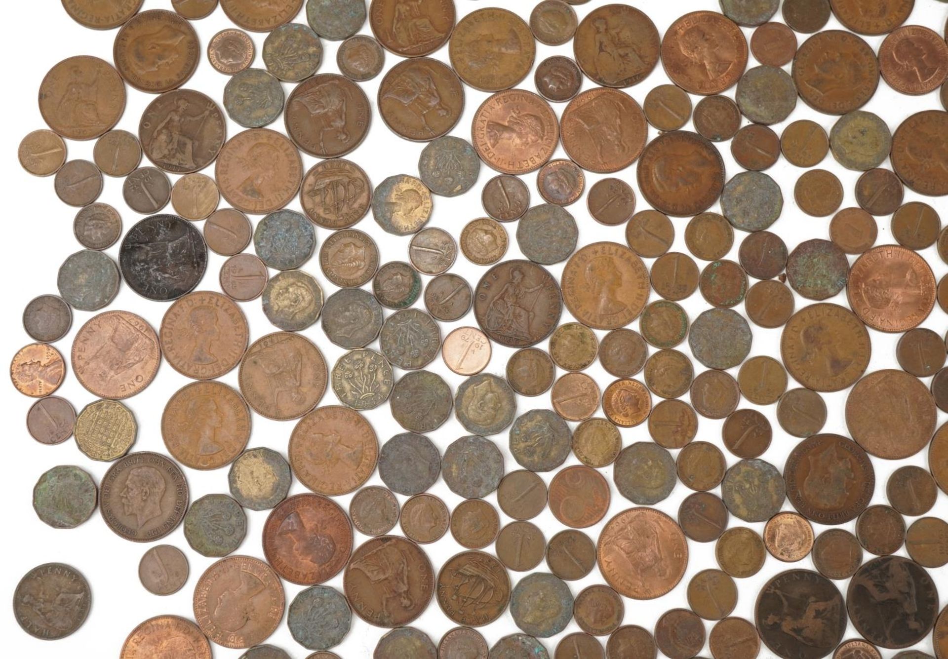 Large collection of predominantly British antique coinage : For further information on this lot - Image 4 of 7