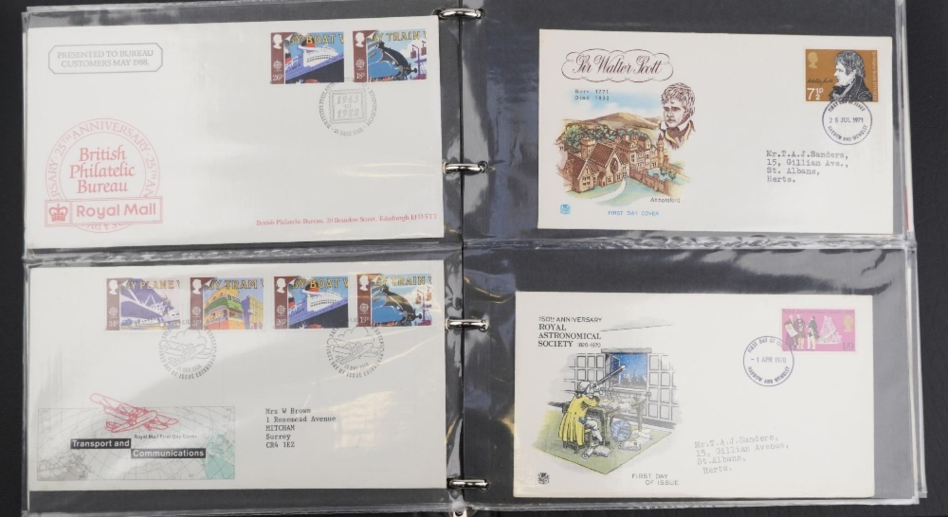 Collection of Royal Mint presentation packs and first day covers arranged in two folders : For - Bild 7 aus 14