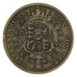 George III 1817 silver half crown, large bust : For further information on this lot please visit