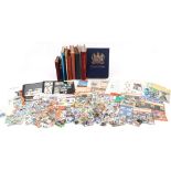 Collection of British and world stamps arranged in albums and files : For further information on
