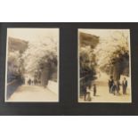 Early 20th century black and white photographs of Asia arranged in an album, probably China,