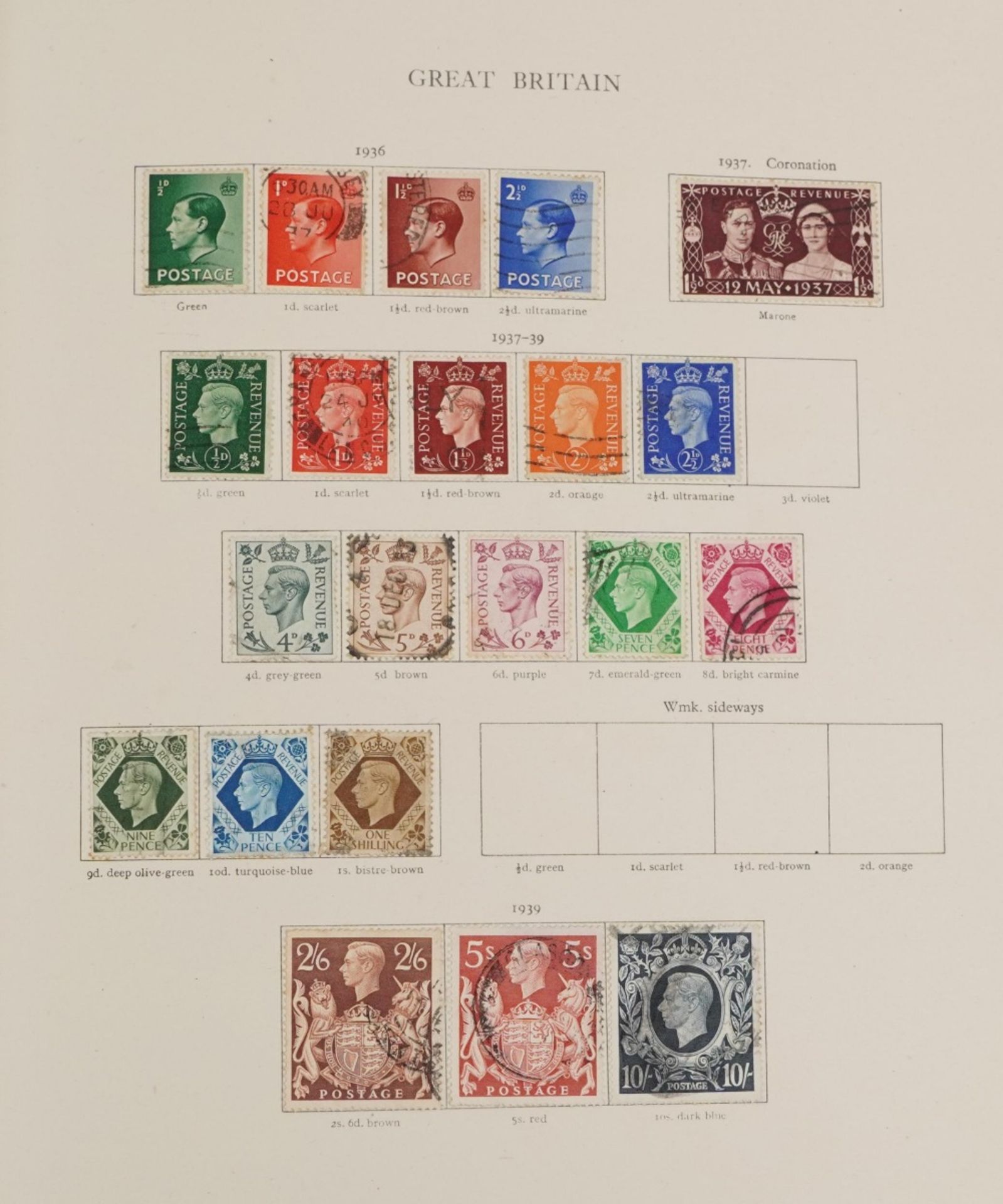 Collection of world stamps arranged in albums, some loose : For further information on this lot - Bild 11 aus 17