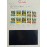 Collection of 1990s Canadian stamps and booklets arranged in an album : For further information on