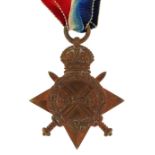 British military World War I 1914-15 star awarded to 13398PTE.R.H.HANDS.GLOUC.R. : For further