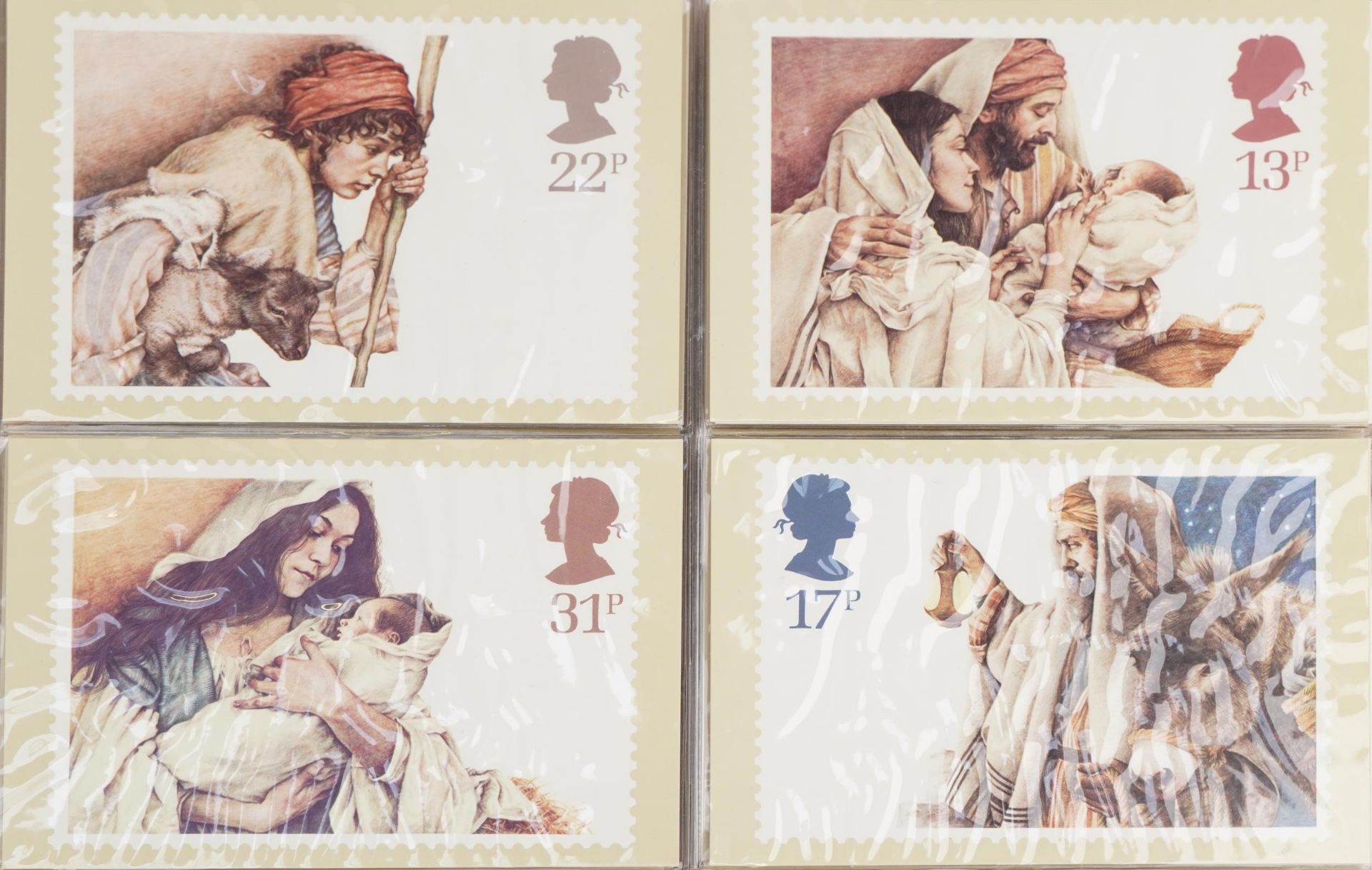 Collection of British P H Q cards arranged in four albums : For further information on this lot - Image 14 of 16