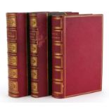 Three 19th century hardback books by Charles Dickens comprising The Adventures of Oliver Twist 1846,