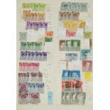 Collection of German 20th century stamps arranged in a stock book : For further information on