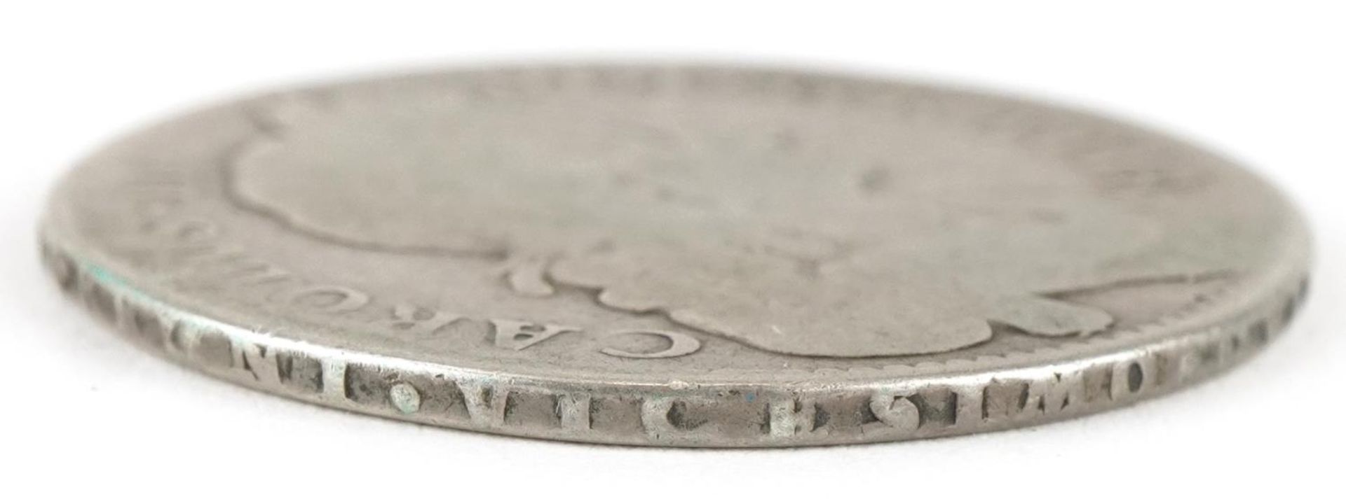 Charles II 1673 silver half crown : For further information on this lot please visit - Image 3 of 3