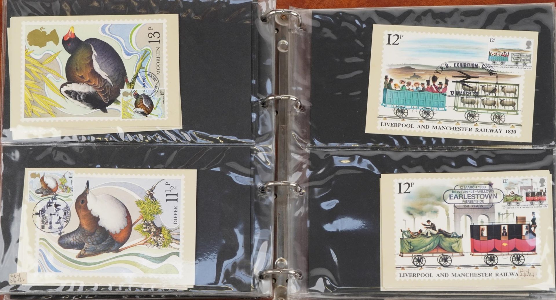 Collection of British P H Q cards arranged in four albums : For further information on this lot - Image 9 of 16