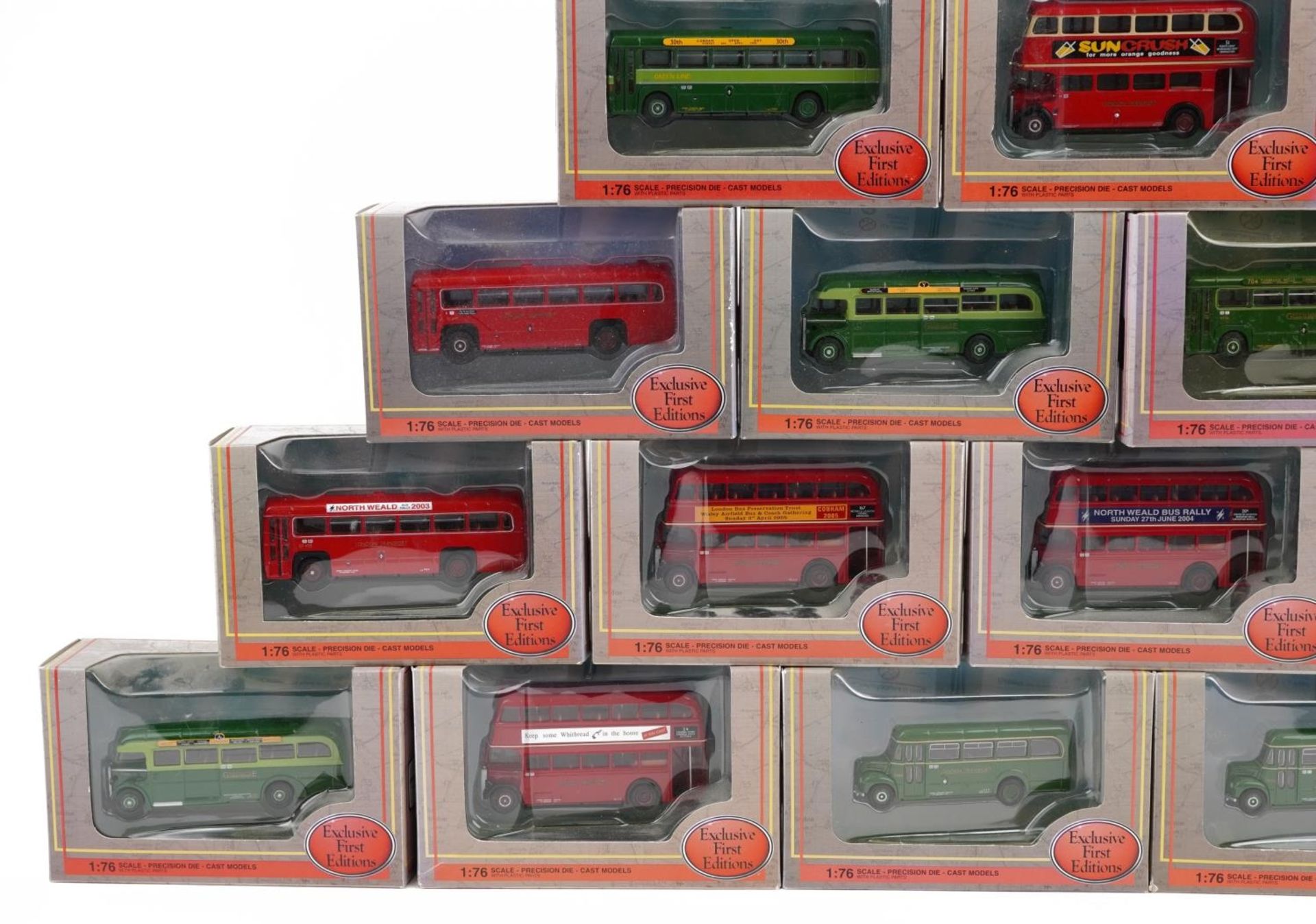 Twenty Exclusive First Editions 1:76 scale diecast model buses with boxes : For further - Bild 3 aus 4