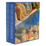 Art of Florence, two hardback books, volumes 1 & 2 with slip case published at Artabvas : For