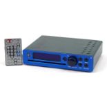 Brennan, 160G hard drive music player and CD player with remote : For further information on this