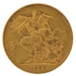 Victoria Young Head 1882 gold sovereign, Sydney mint - this lot is sold without buyer’s premium :