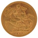 Edward VII 1907 gold sovereign - this lot is sold without buyer’s premium : For further