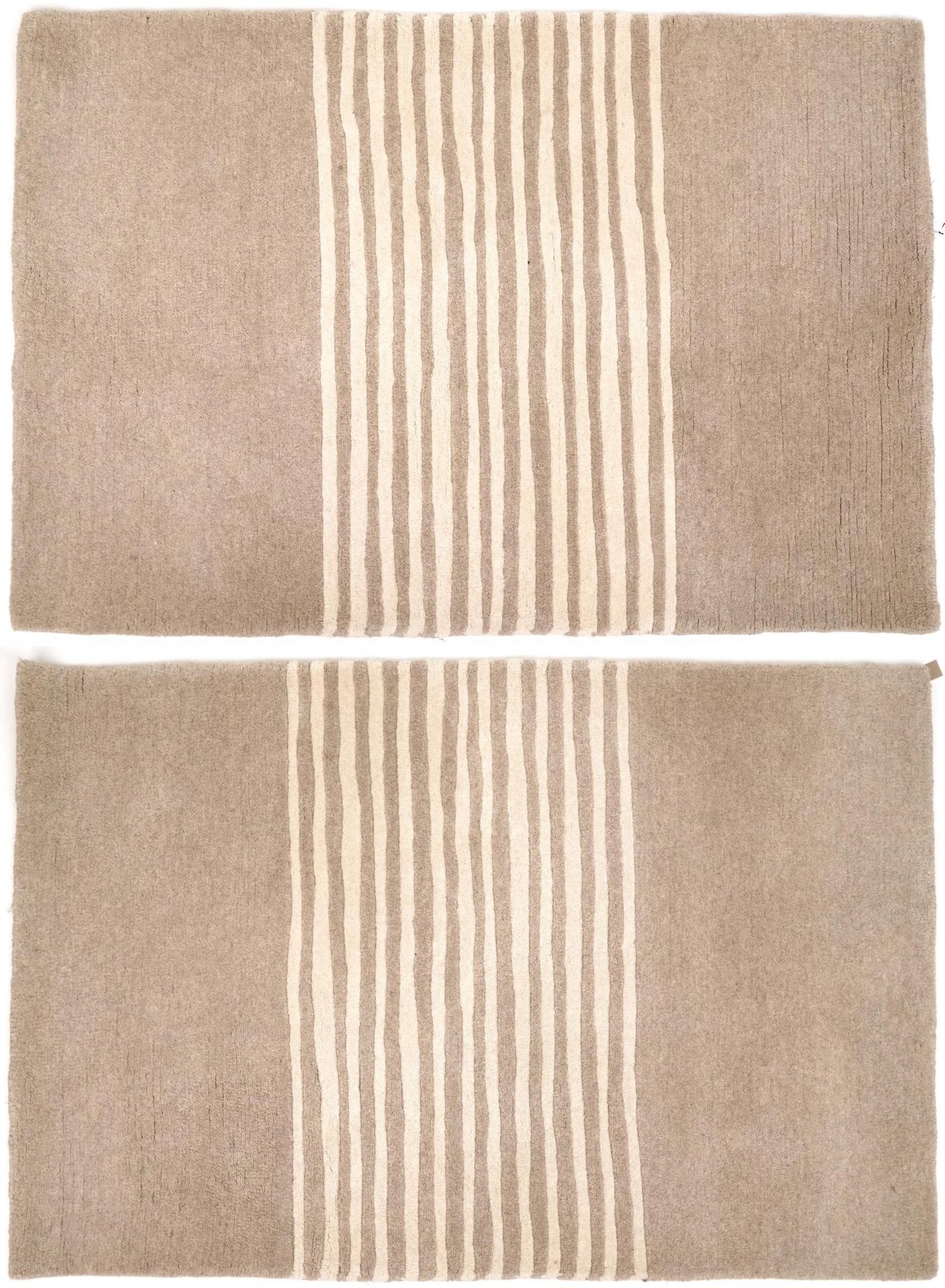 Pair of Kelaty contemporary wool rugs, 180cm x 120cm