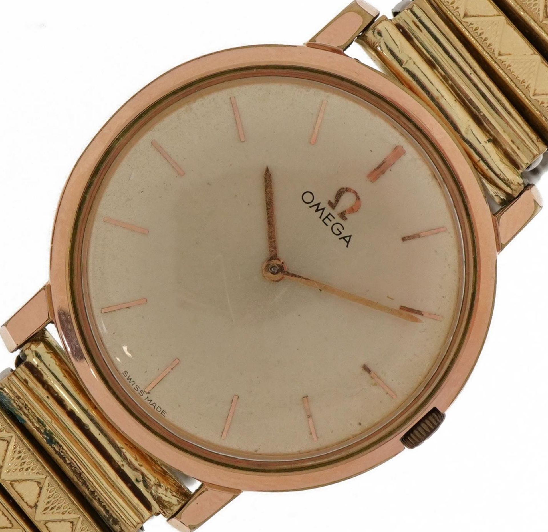 Omega, gentlemen's wristwatch, the case 30mm in diameter