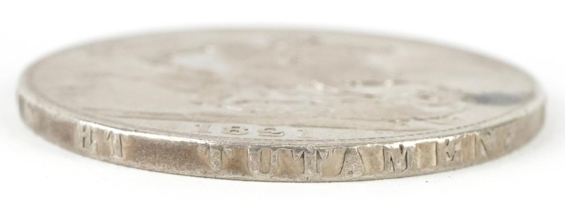 George IV 1821 silver crown - Image 3 of 3