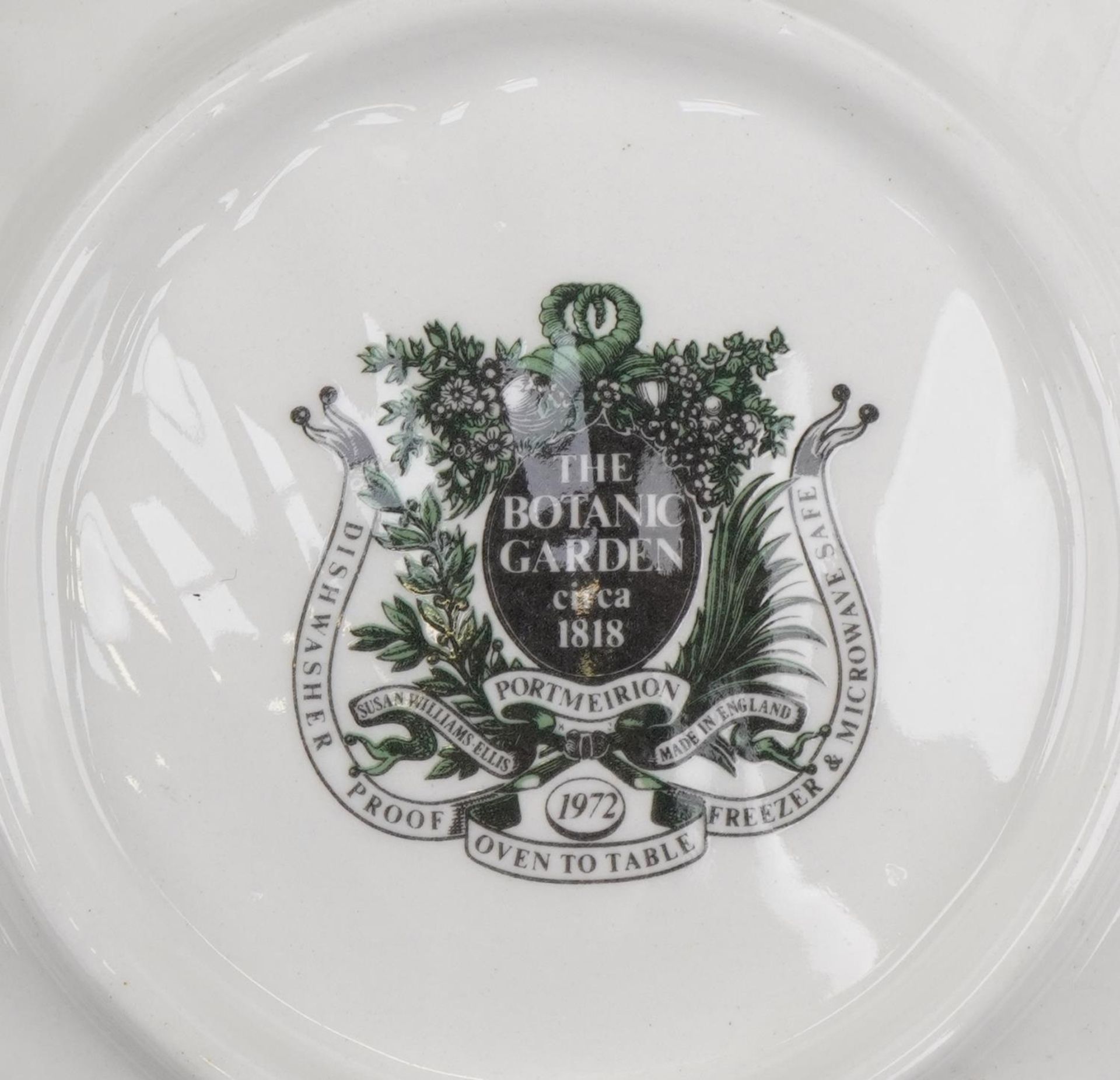 Large collection of Portmeirion Botanic Garden plates, bowls and dishes, the largest 27cm in - Image 12 of 14