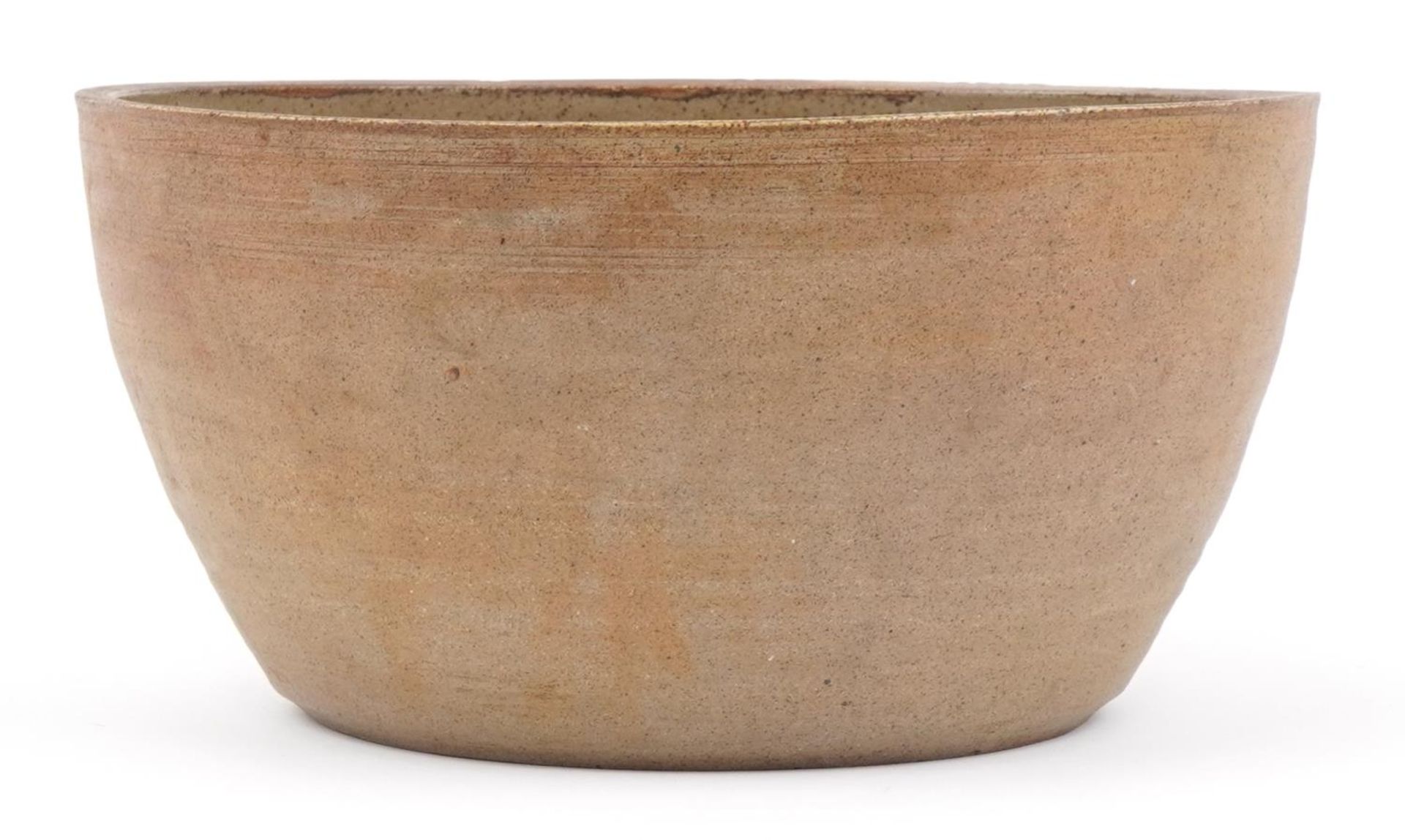 Pauline Paterson for Black Mountain Pottery, large studio pottery fruit bowl, 30.5cm in diameter x
