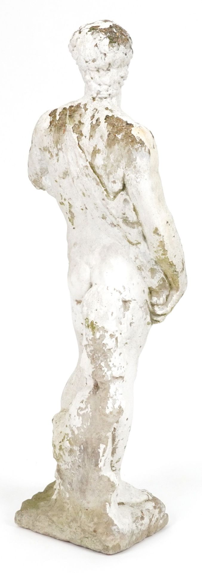 Large garden stoneware figure after Michelangelo's David - Bild 2 aus 2