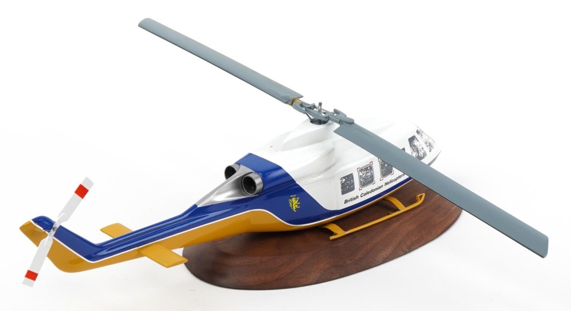 Aviation interest 1:30 scale British Caledonian Bell 2145T helicopter - Image 3 of 6