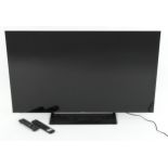 Panasonic 50 inch LED smart TV with remote, model TX-50JX850B