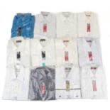 Twelve as new gentlemen's Marks & Spencer shirts, 15 inch and 15.5 inch collars