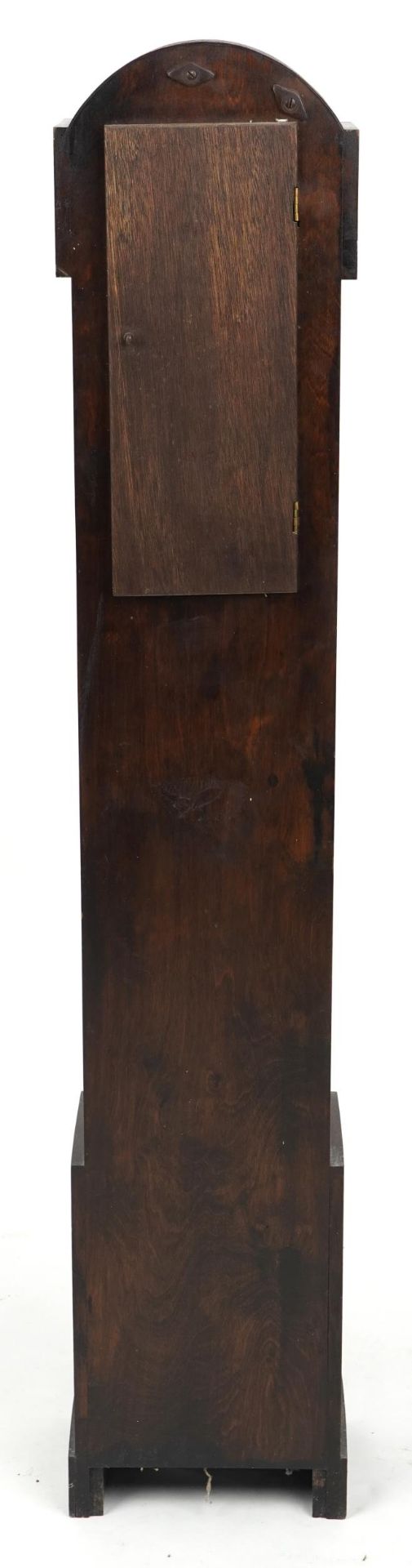 Art Deco oak granddaughter clock with Westminster chime, 132cm high - Bild 2 aus 3