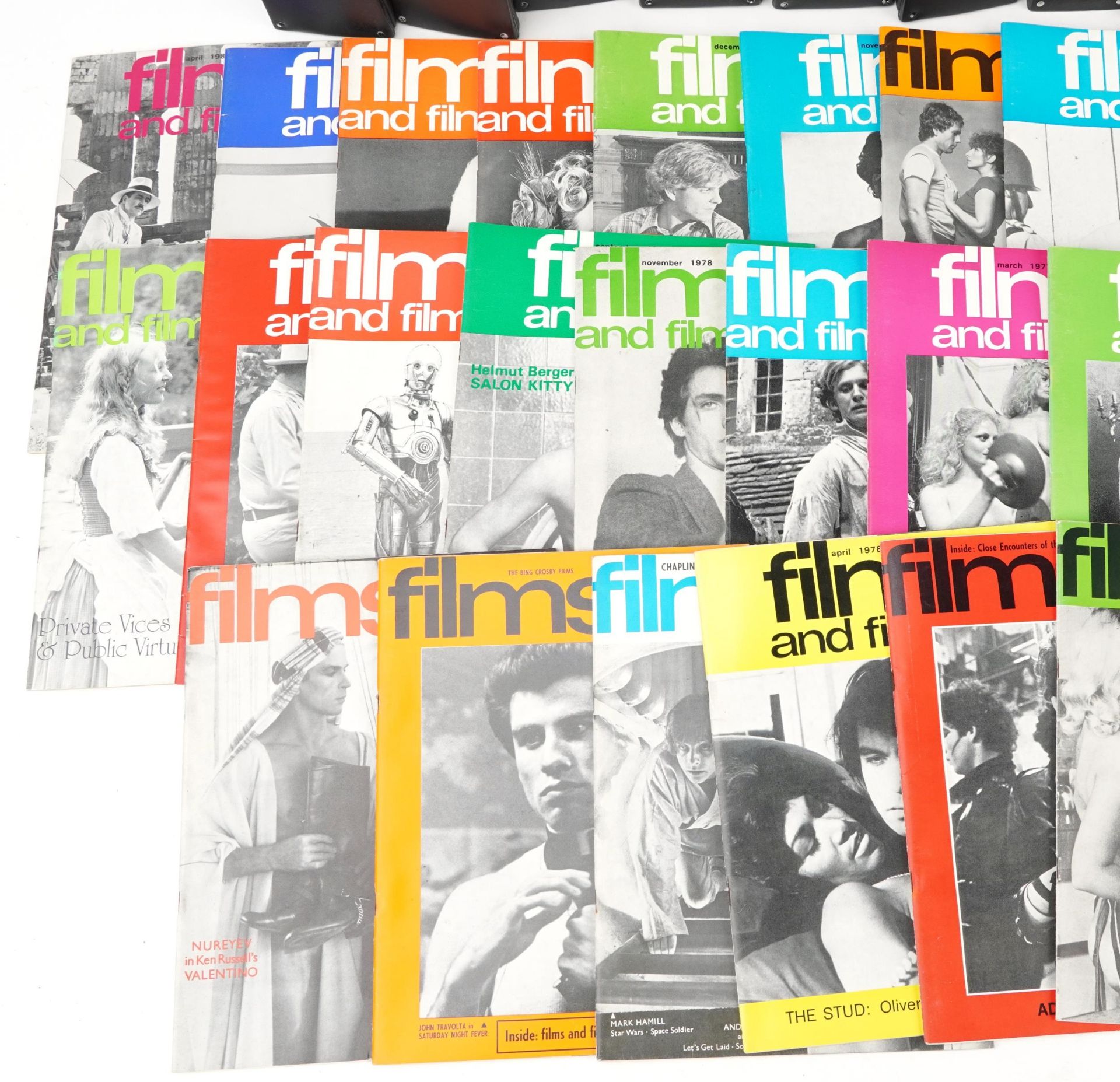 Large collection of 1960s and 70s Films & Filming magazines in fifteen binders - Image 3 of 4