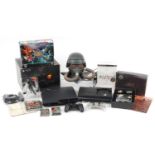 Two Sony PlayStation 3 games consoles and four Collector's Edition games including Assassin's