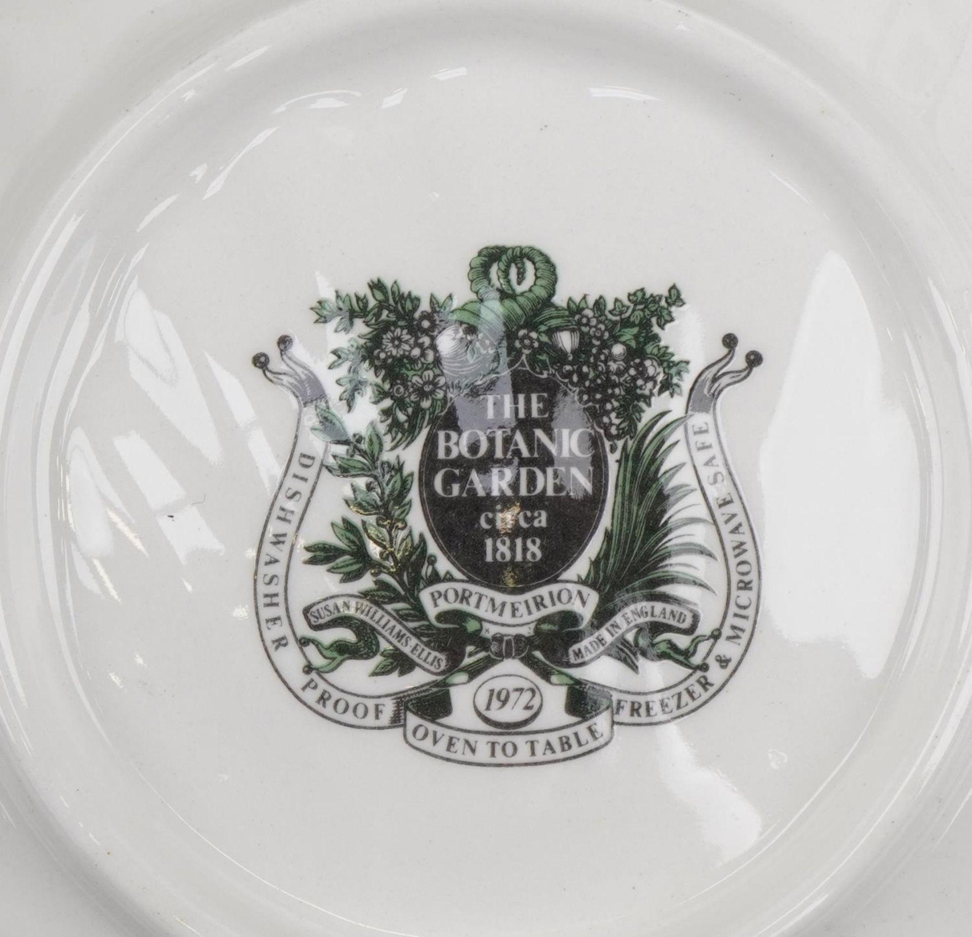 Large collection of Portmeirion Botanic Garden plates, bowls and dishes, the largest 27cm in - Image 11 of 14