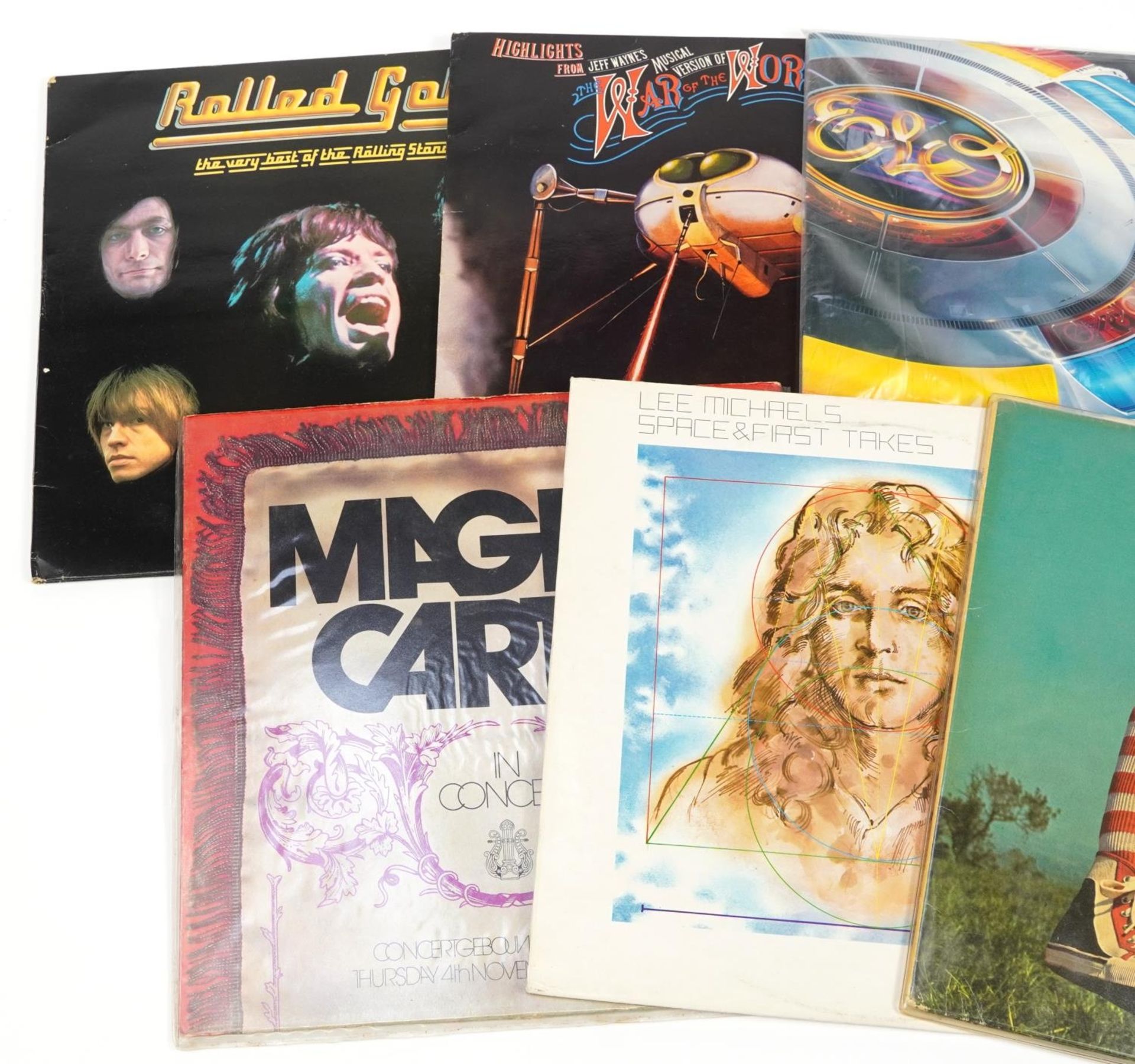 Vinyl LP records including Electric Light Orchestra, Vertigo, The Who and The Rolling Stones - Image 2 of 3