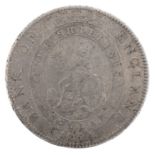 George II 1804 Bank of England five shillings dollar