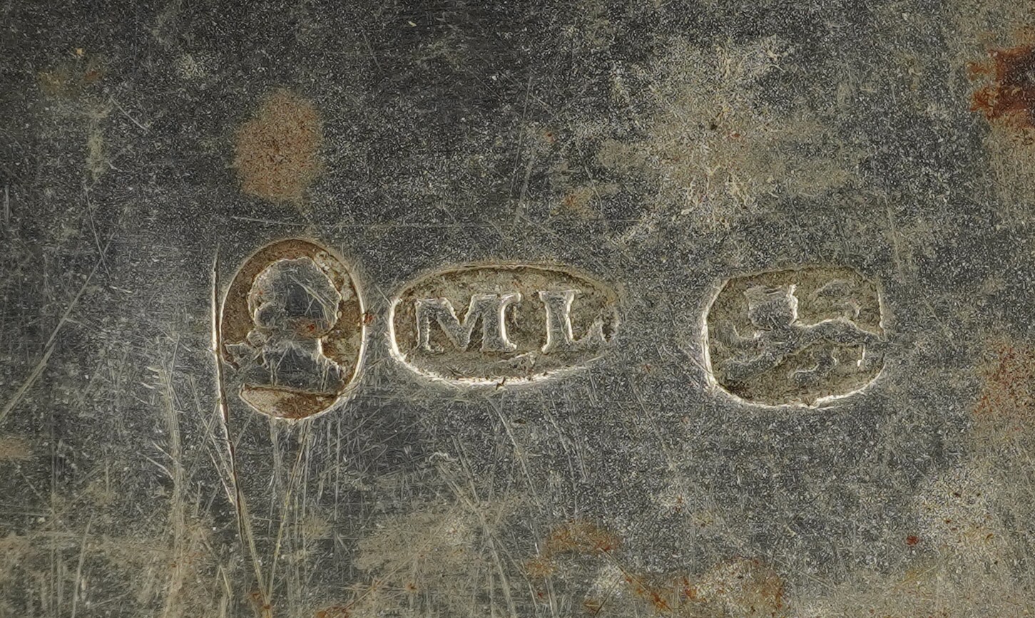 Matthew Linwood, George III silver nutmeg grater, indistinct Birmingham hallmarks, possibly 1809, - Image 6 of 6
