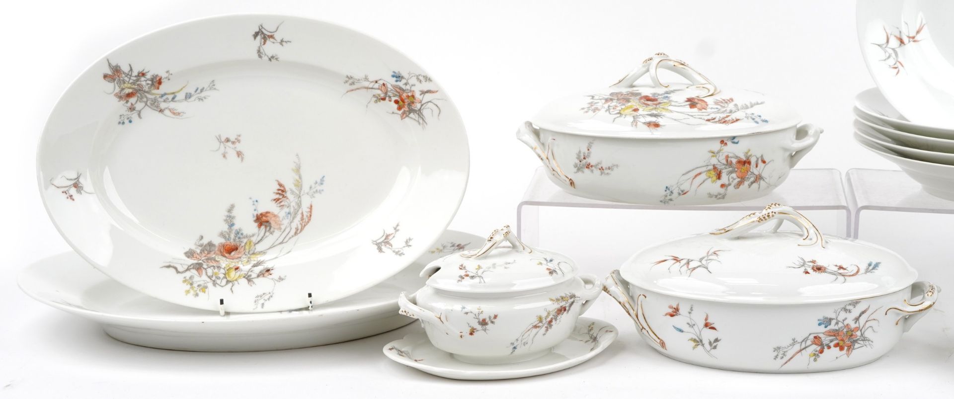 Haviland & Co Limoges, dinnerware made for James Green & Nephew, 107 Queen Victoria Street London - Image 4 of 6