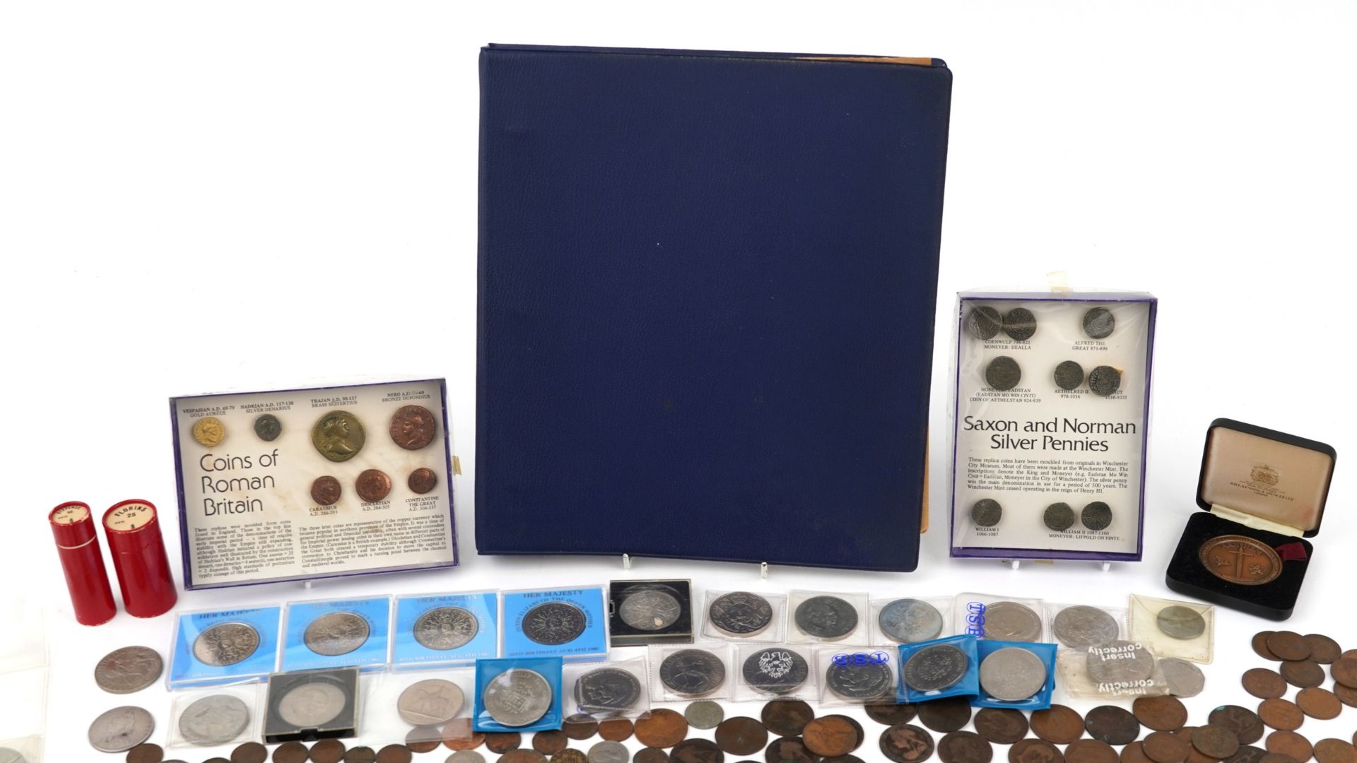 George III and later British and world coinage including tokens, pennies and shillings - Image 2 of 8