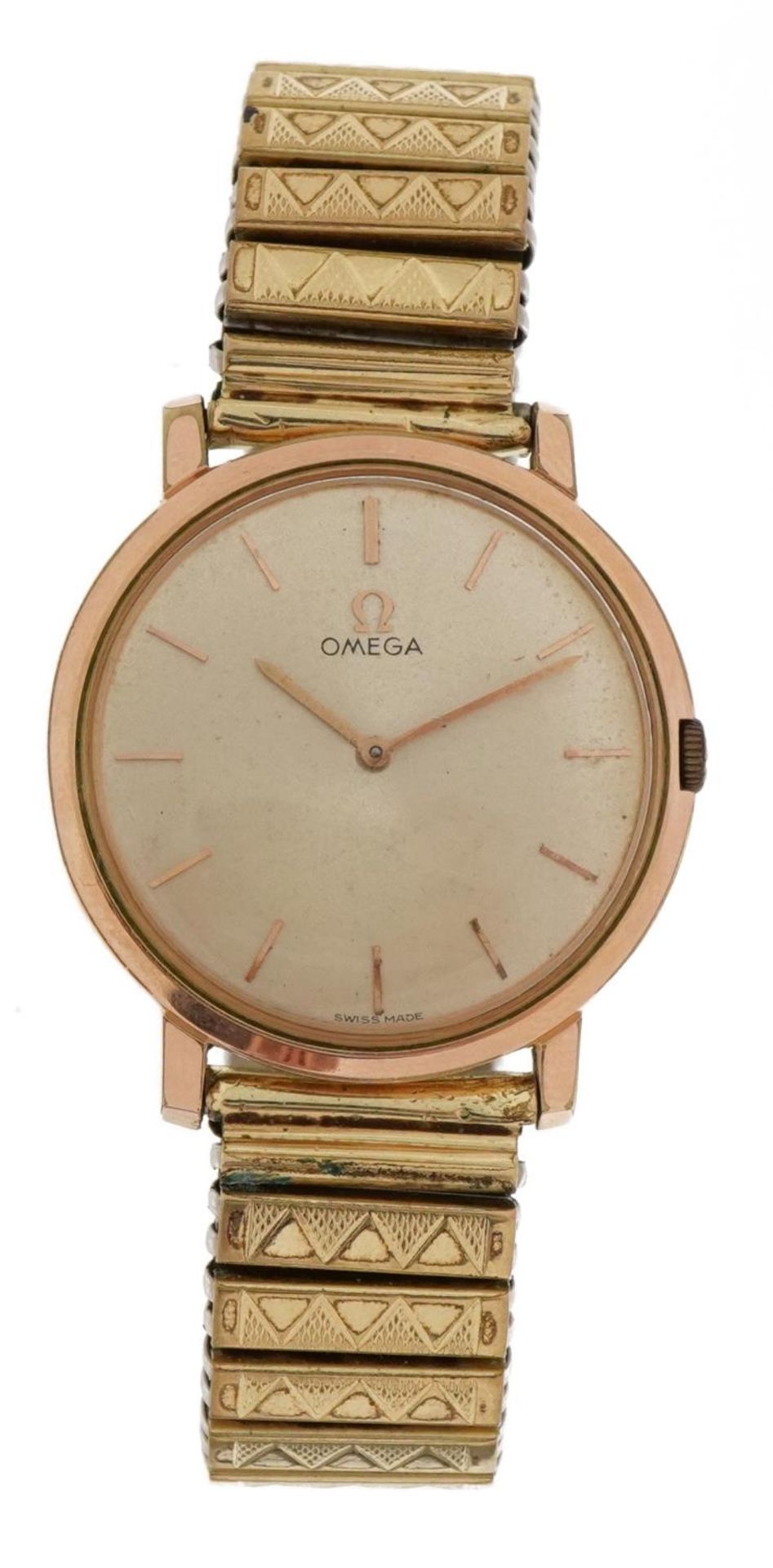 Omega, gentlemen's wristwatch, the case 30mm in diameter - Image 2 of 4